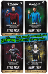 Magic Star Trek Commander Deck - Set of 4 decks - Pre-Order for November 6th