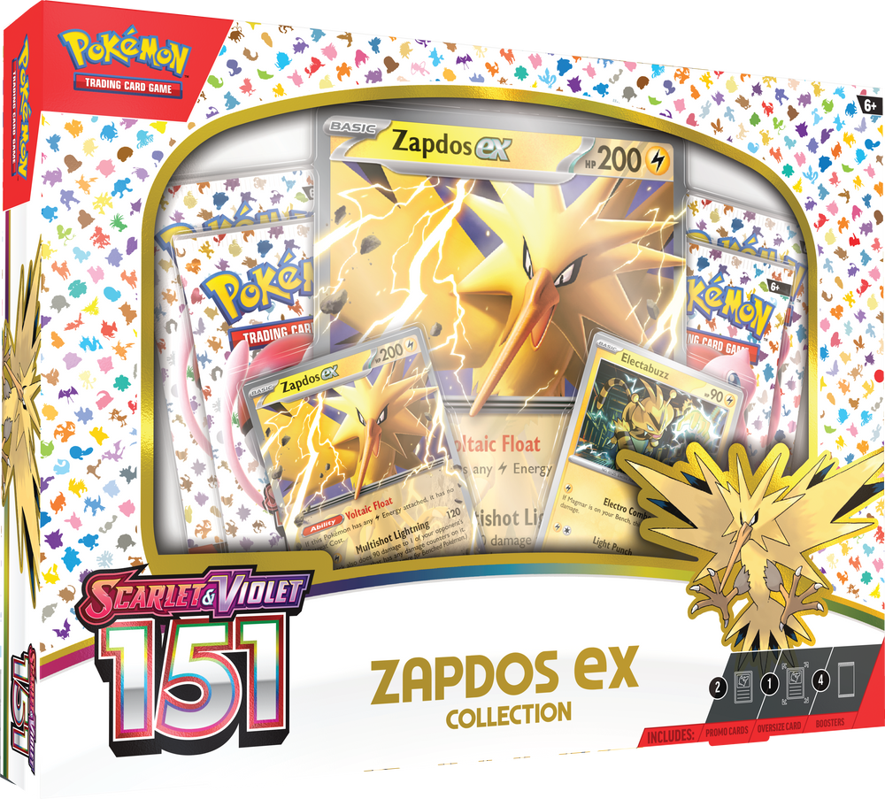 Pokémon TCG: Scarlet & Violet 151 Collection - Zapdos ex