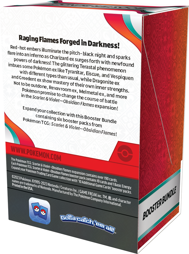 Pokémon TCG: Scarlet & Violet - Obsidian Flames Booster Bundle