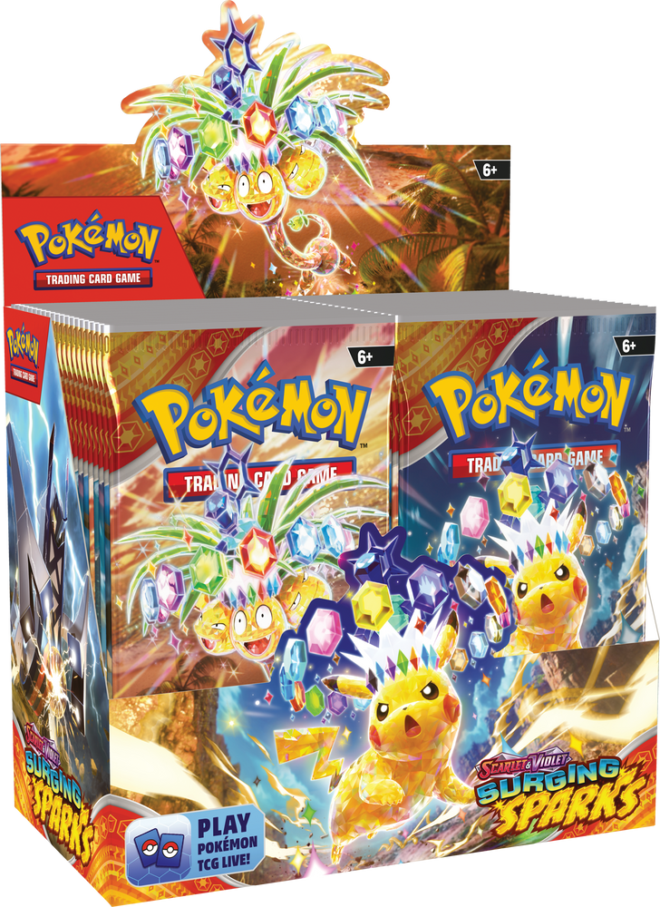 Pokémon TCG: Scarlet & Violet - Surging Sparks Booster Box