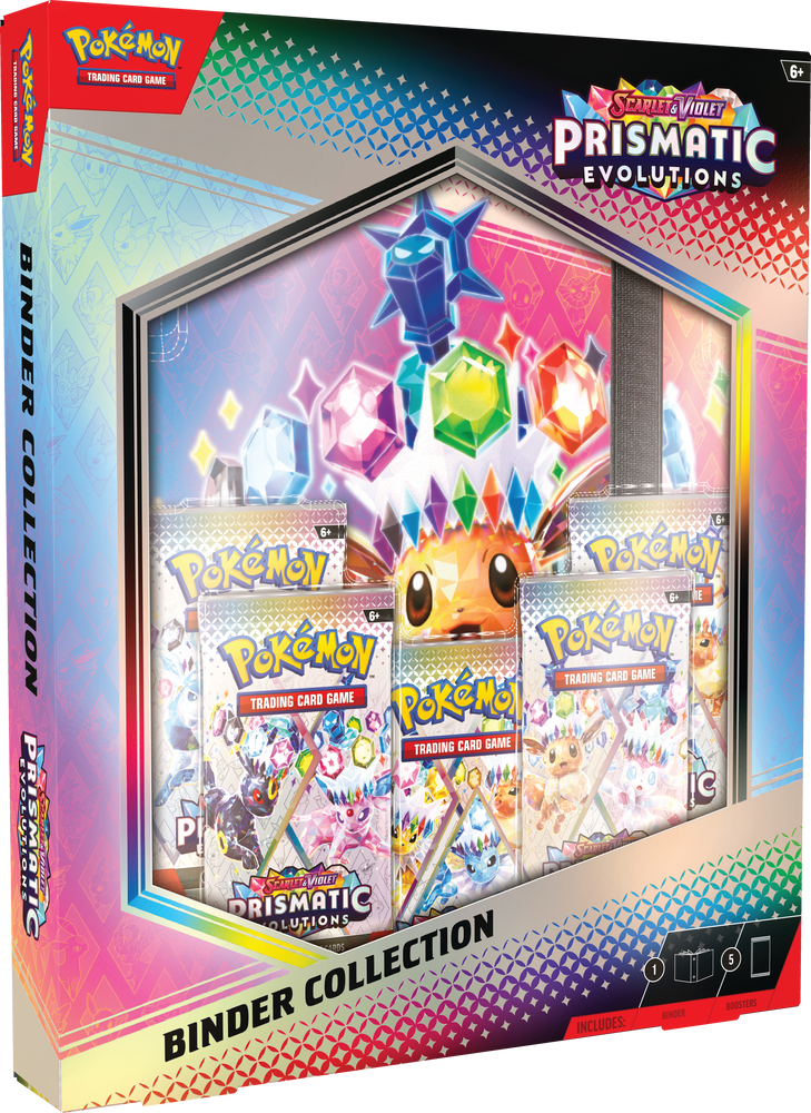 Pokémon TCG: Scarlet & Violet Prismatic Evolutions Binder Collection