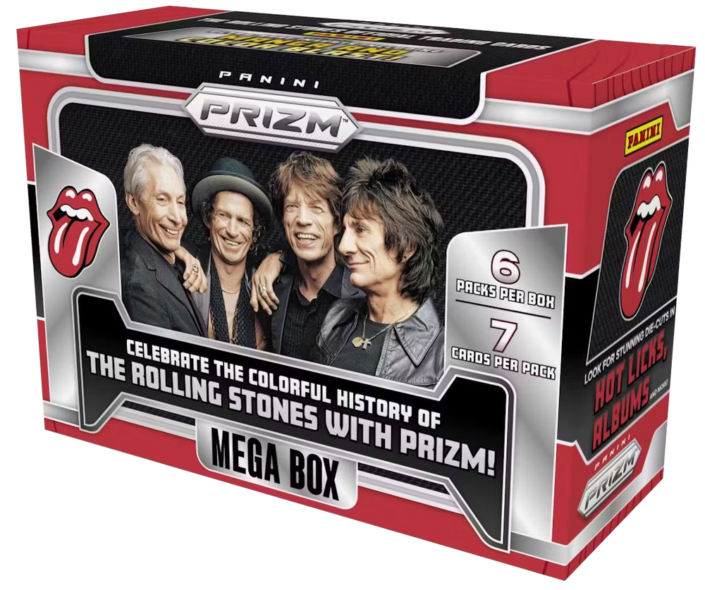 2025 Panini Prizm The Rolling Stones Mega Box