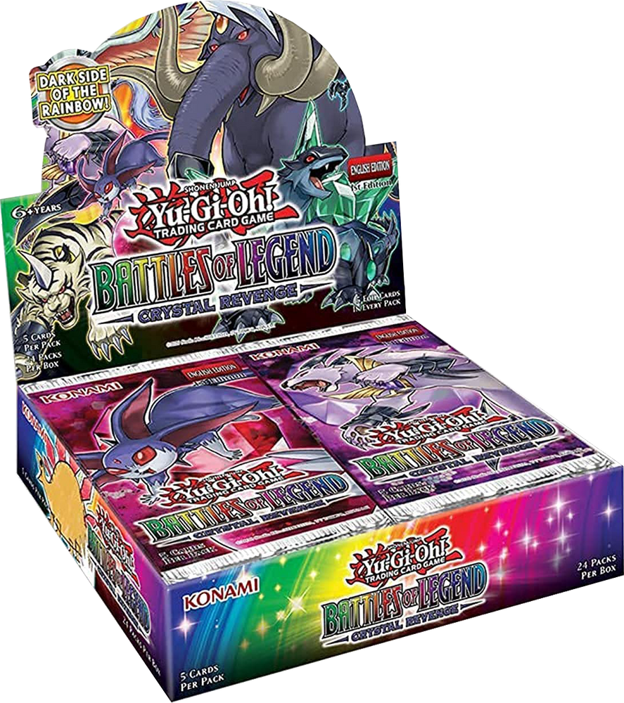Yu-Gi-Oh Battles of Legends Crystal Revenge Booster Box