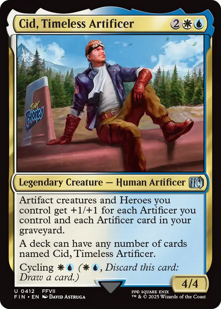 Cid, Timeless Artificer (0412) [FINAL FANTASY]