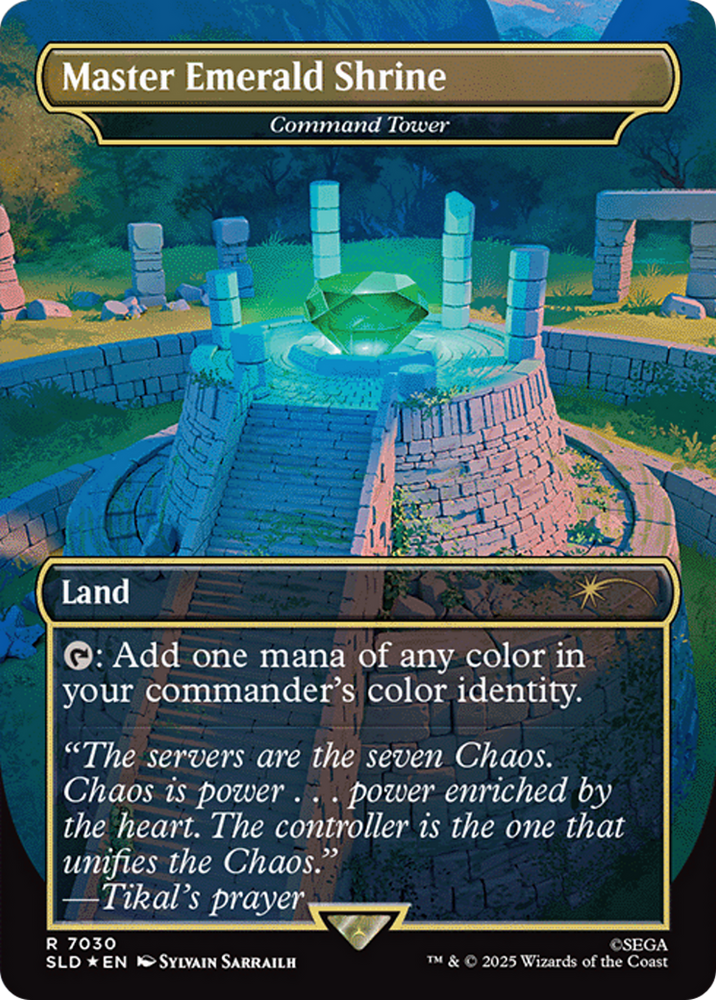Command Tower (7067) (Confetti Foil) [Secret Lair Drop Series]