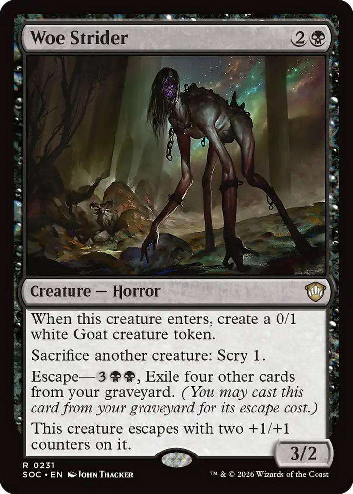 Woe Strider [Secrets of Strixhaven Commander]