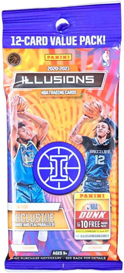 2020-21 Panini Illusions Basketball 12-card Value Pack