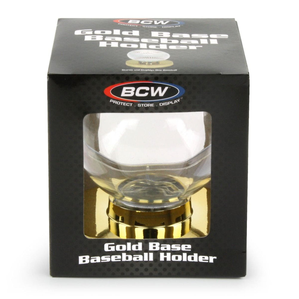 BCW Gold Base Baseball Holder