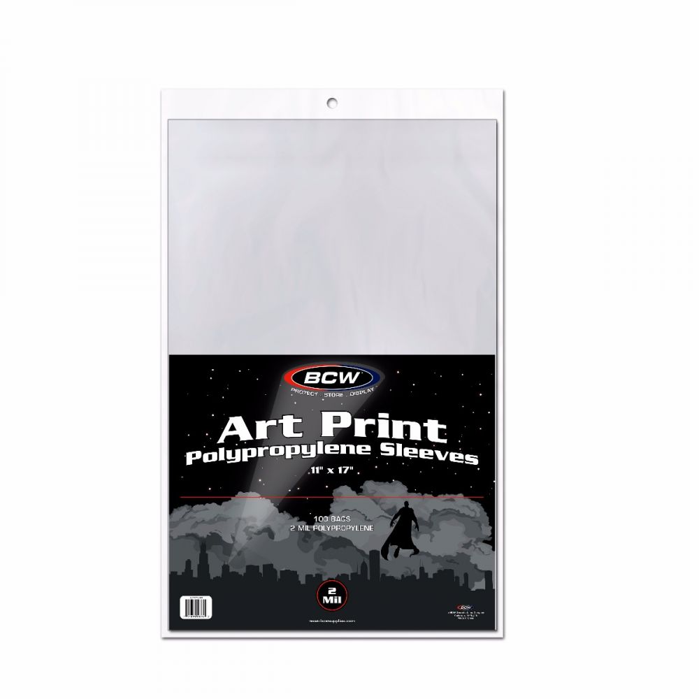 BCW 11x17 Print Sleeves