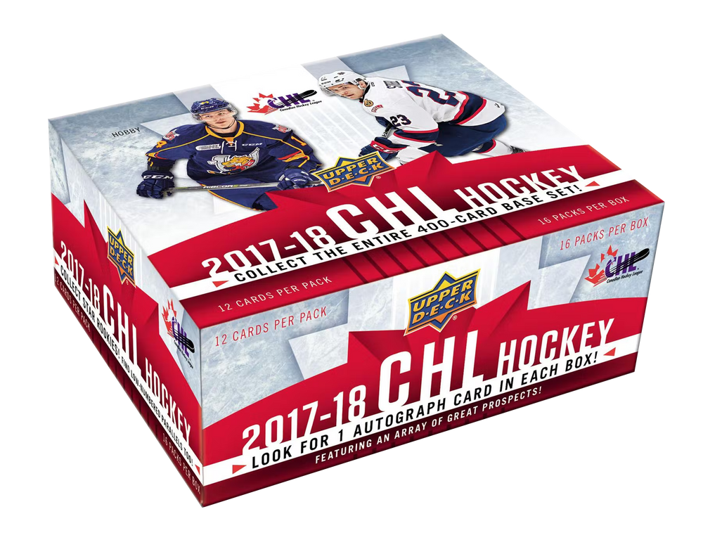 2017-18 Upper Deck CHL Hockey Hobby Box