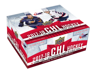 2017-18 Upper Deck CHL Hockey Hobby Box