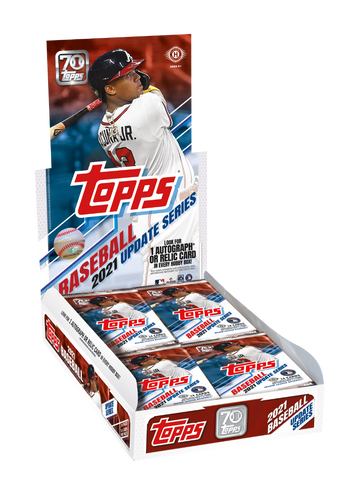 2021 Topps Update Series Baseball Hobby Box (24 packs)