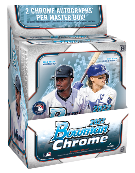 2022 Bowman Chrome Hobby Master Box