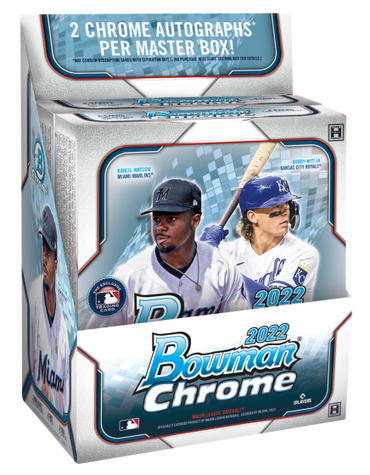 2022 Bowman Chrome Hobby Master Box