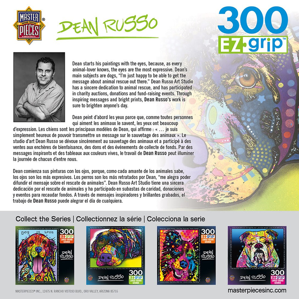 Dean Russo - My Dog Blue 300 Piece Puzzle