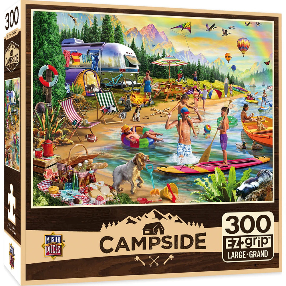 Campside - Day at the Lake 300 Piece Puzzle
