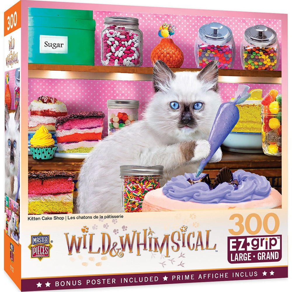 Wild & Whimsical - Kitten Cake Shop 300 Piece Puzzle