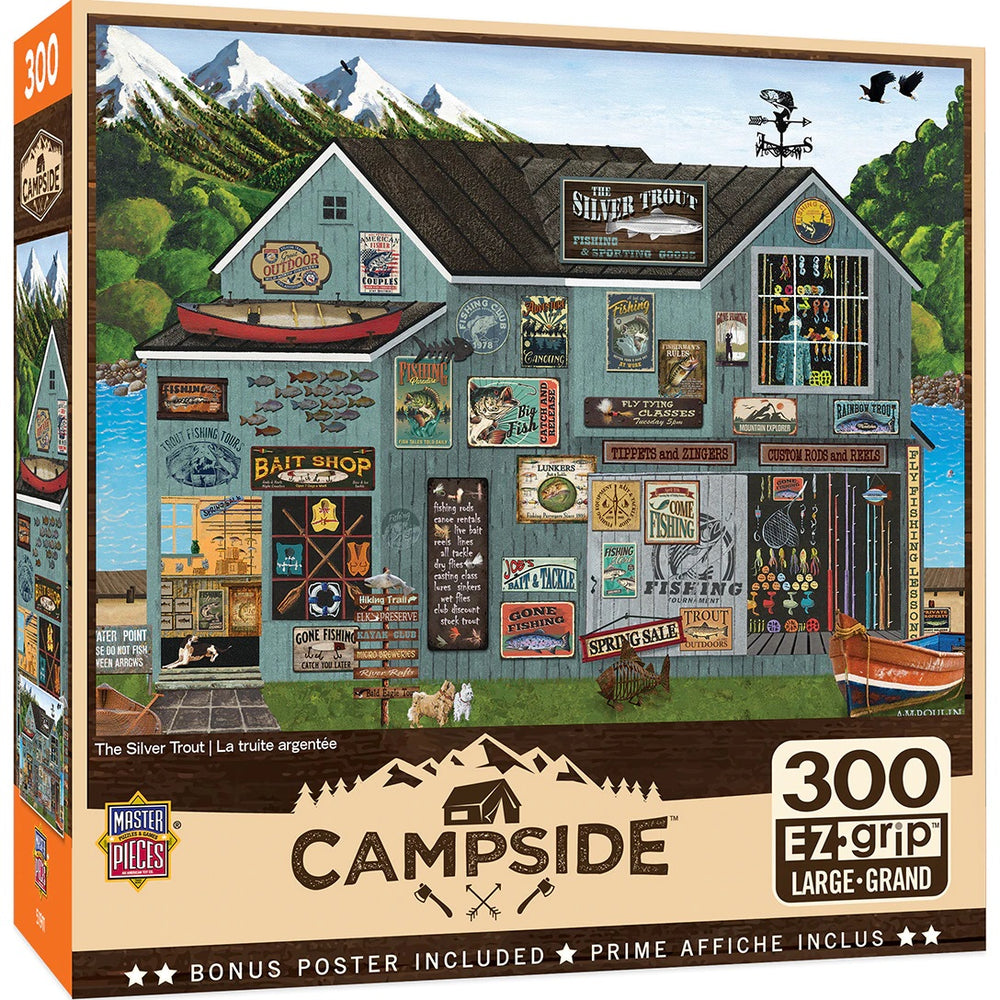 Campside - The Silver Trout 300 Piece Puzzle