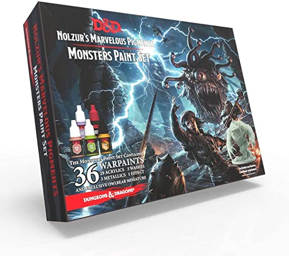 Dungeons & Dragons Nolzur`s Marvelous Pigments: Monster Paint Set