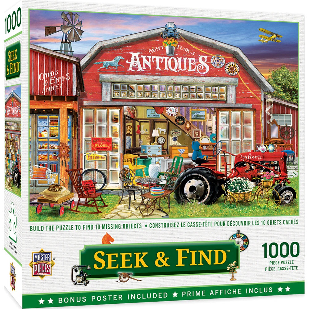 Seek & Find - Antiques for Sale 1000 Piece Puzzle