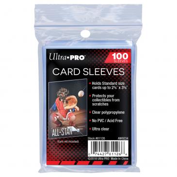 Ultra Pro Standard Size 2-1/2" X 3-1/2" Soft Card "Penny" Sleeves