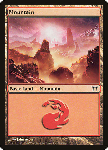 Mountain (300) [Champions of Kamigawa]