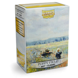 Dragon Shield Poppy Field | Art Classic – 100 Standard Size