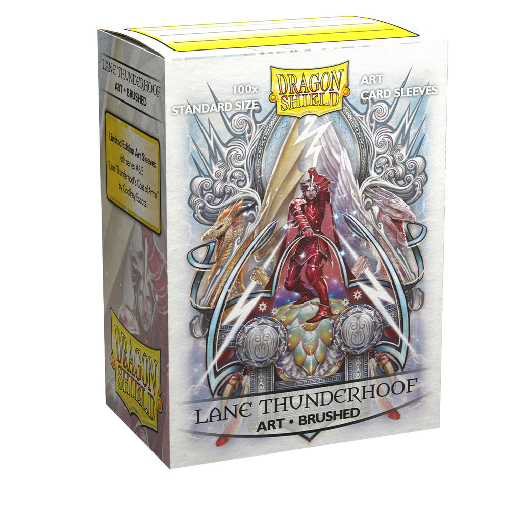 Dragon Shield Coat of Arms – Lane Thunderhoof | Art Brushed – 100 Standard Size