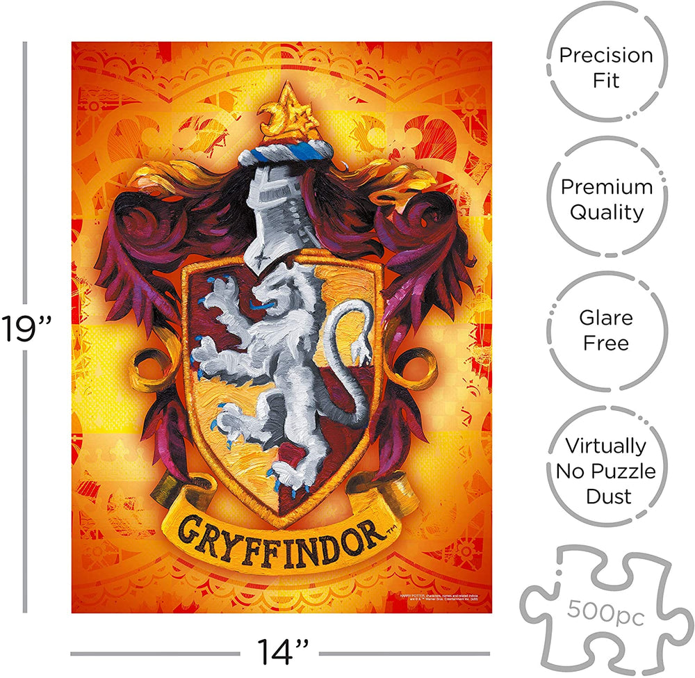 Harry Potter - Gryffindor House Crest - 500 Piece Puzzle