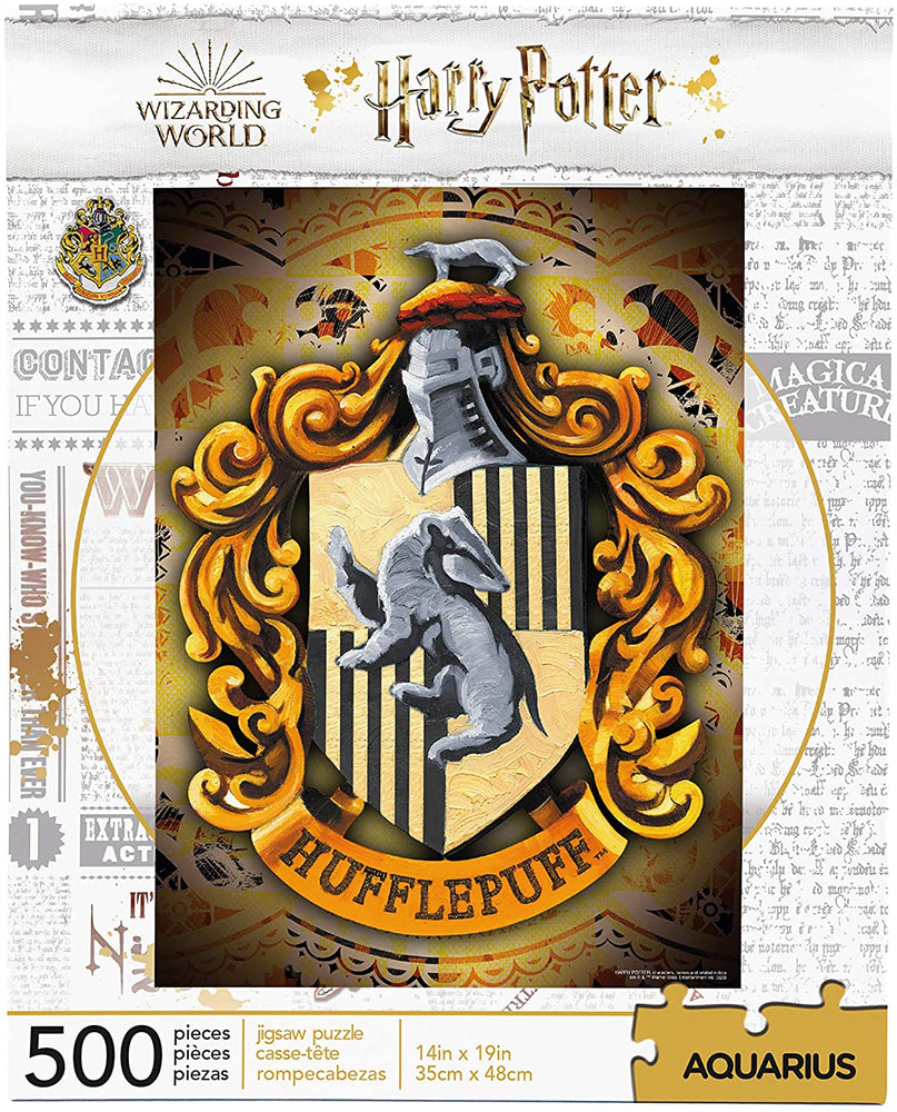 Harry Potter - Hufflepuff House Crest - 500 Piece Puzzle