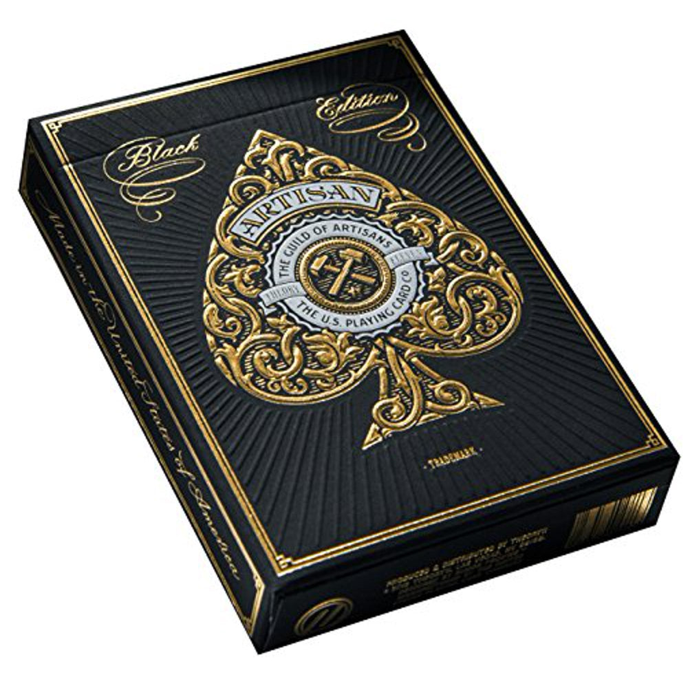 Artisan Playing Cards Black Edition
