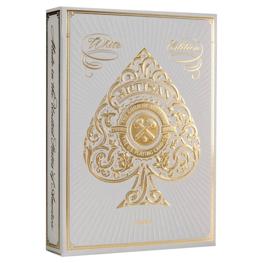 Artisan Playing Cards White Edition