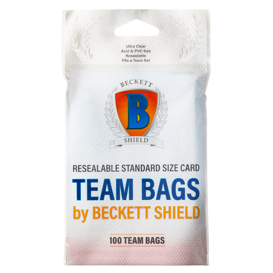 Beckett Shield Resealable Team Set Bags