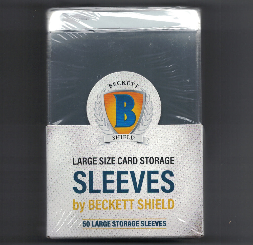 Beckett Shield Large Size Semi-Rigid Grading Submission Sleeves