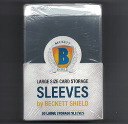 Beckett Shield Large Size Semi-Rigid Grading Submission Sleeves