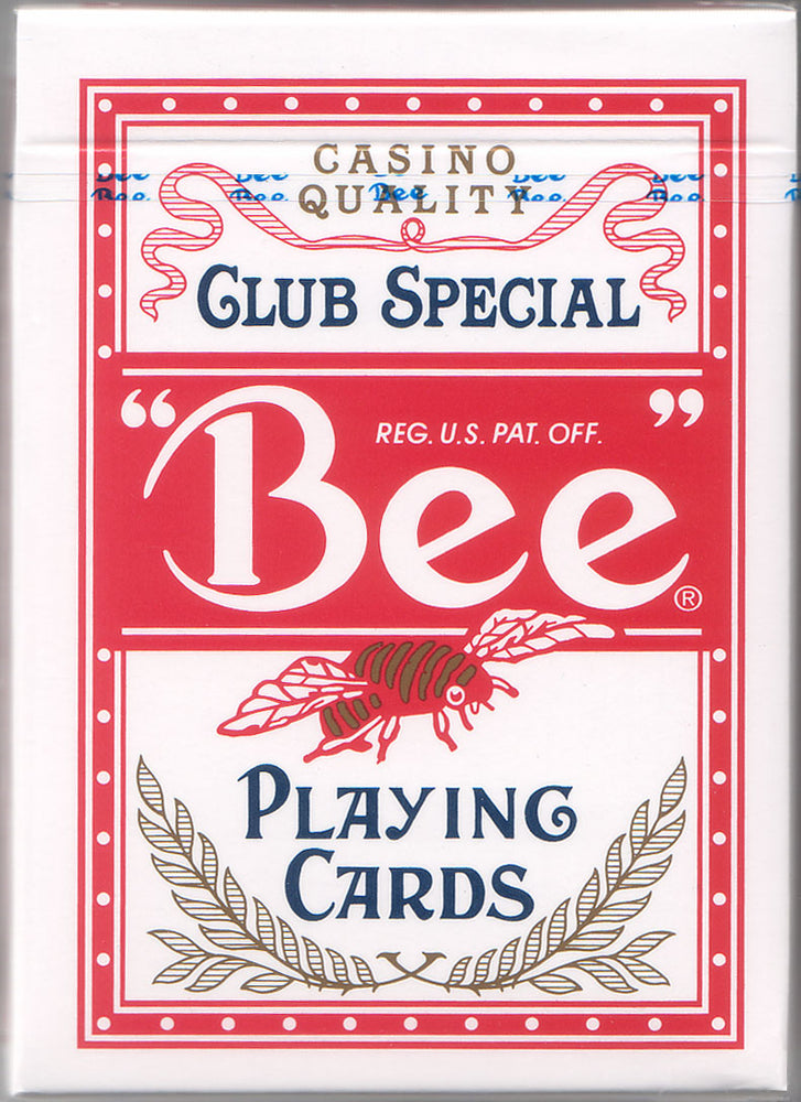 Red Bee Playing Cards