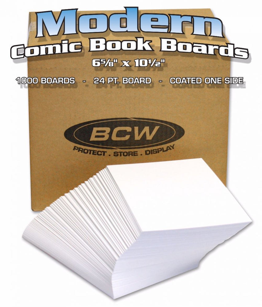 BCW Bulk Modern Comic Backing Boards