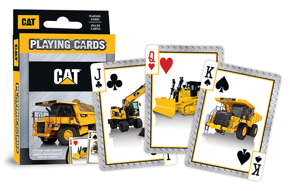 CAT Caterpillar Playing Cards
