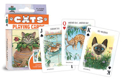 Cats Playing Cards