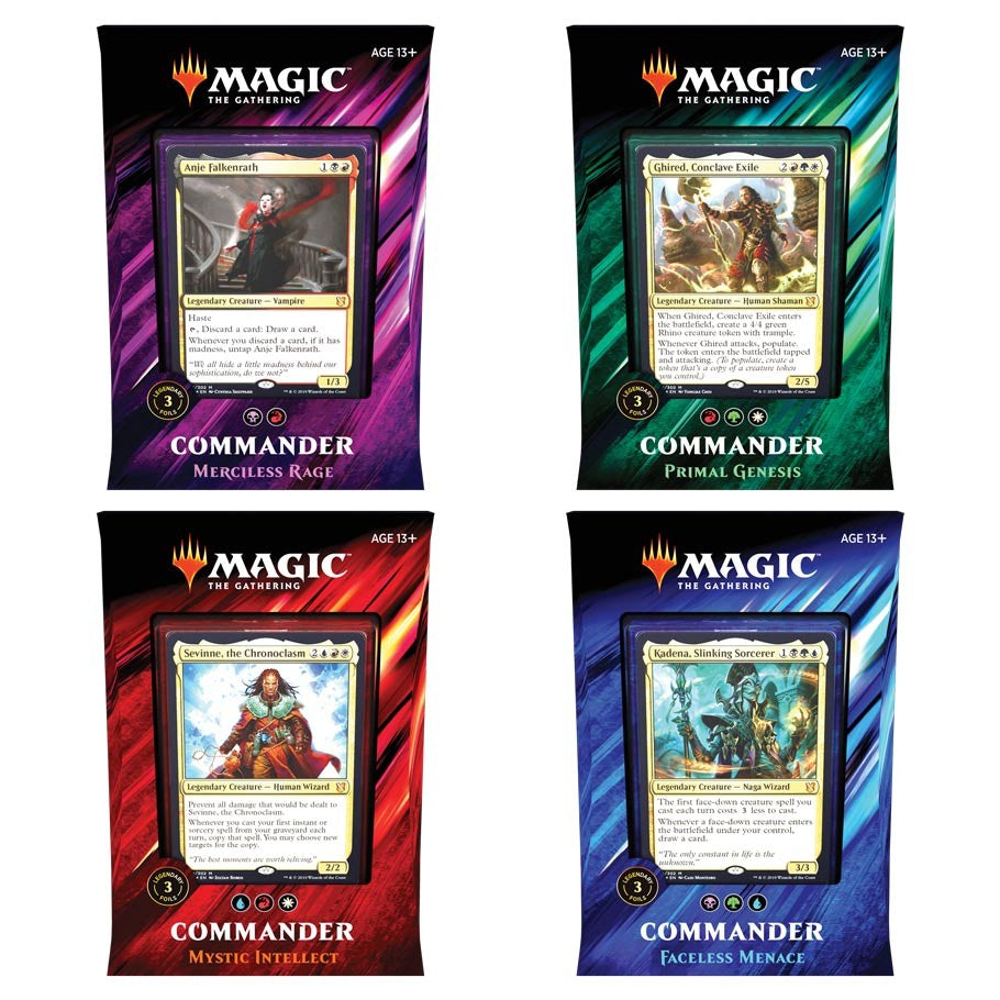 Magic Commander 2019 Decks