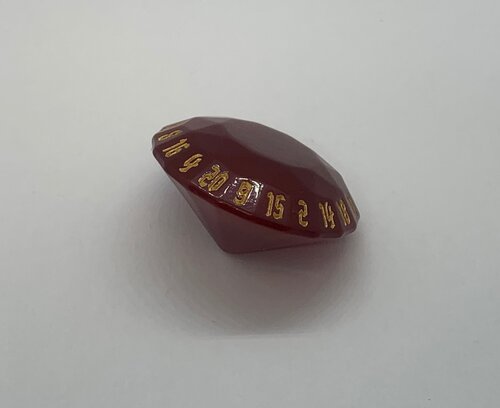 The Rogue d20 Gem Die
