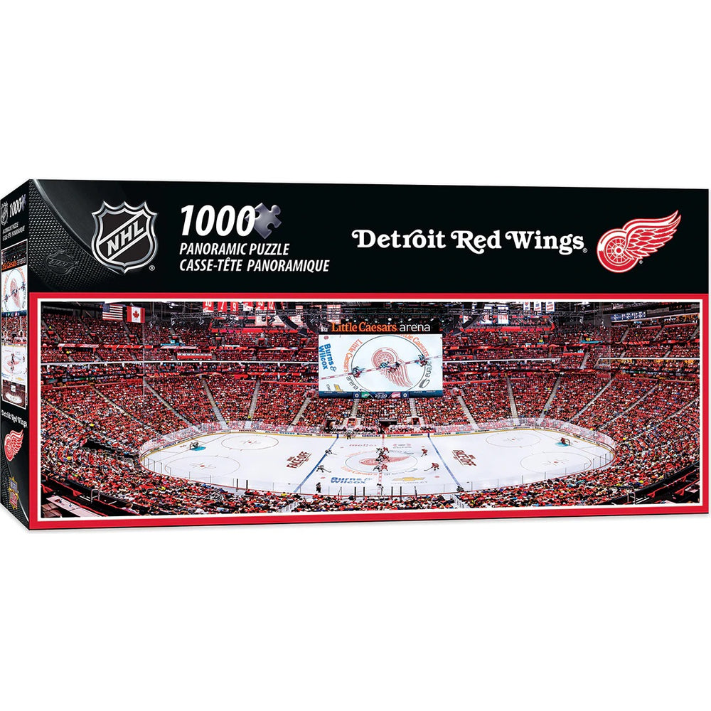 Detroit Red Wings - 1000 Piece Stadium Panoramic Jigsaw Puzzle