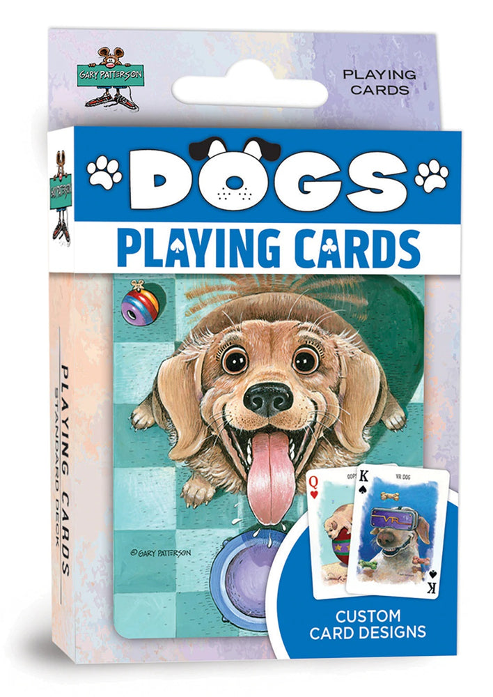 Dogs Playing Cards