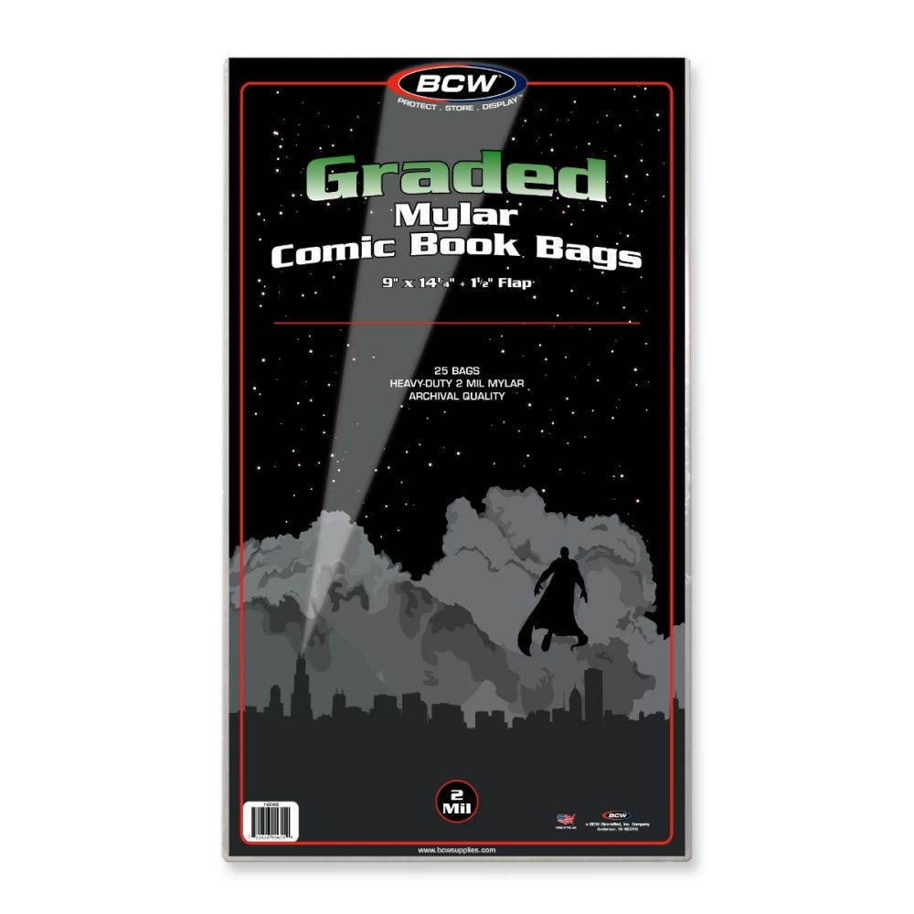 BCW Graded Comic Mylar - 2 MIL