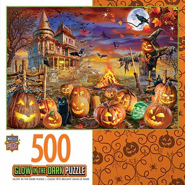Halloween Glow in the Dark - All Hallow's Eve 500 Piece Jigsaw Puzzle