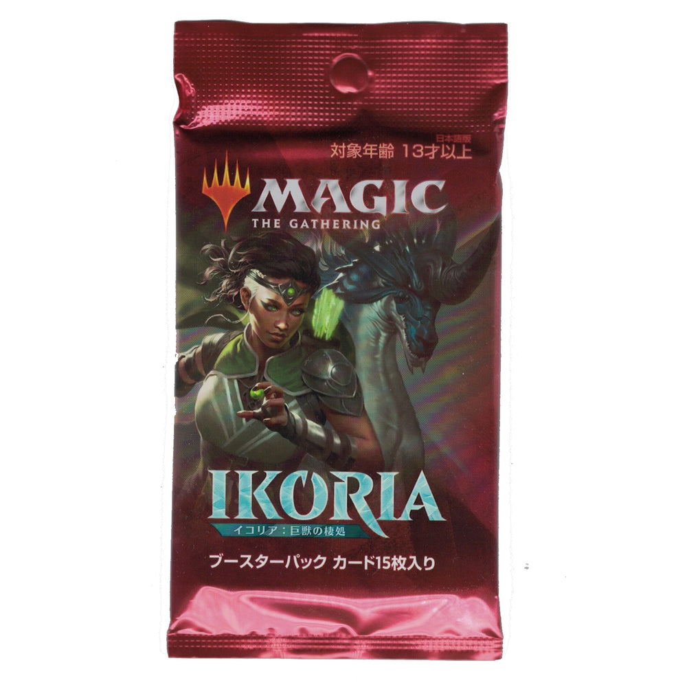 Magic Ikoria: Lair of Behemoths Draft Booster Pack JAPANESE