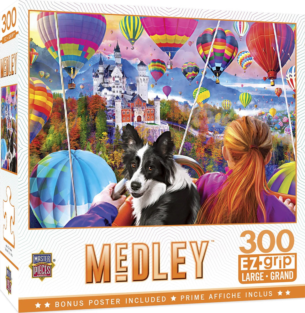 Medley - Neuschwanstein Balloons - 300 Piece EZGrip Puzzle
