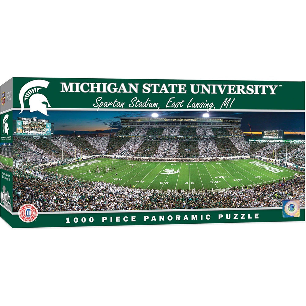 Michigan State University Spartans - 1000 Piece Stadium Panoramic Jigsaw Puzzle