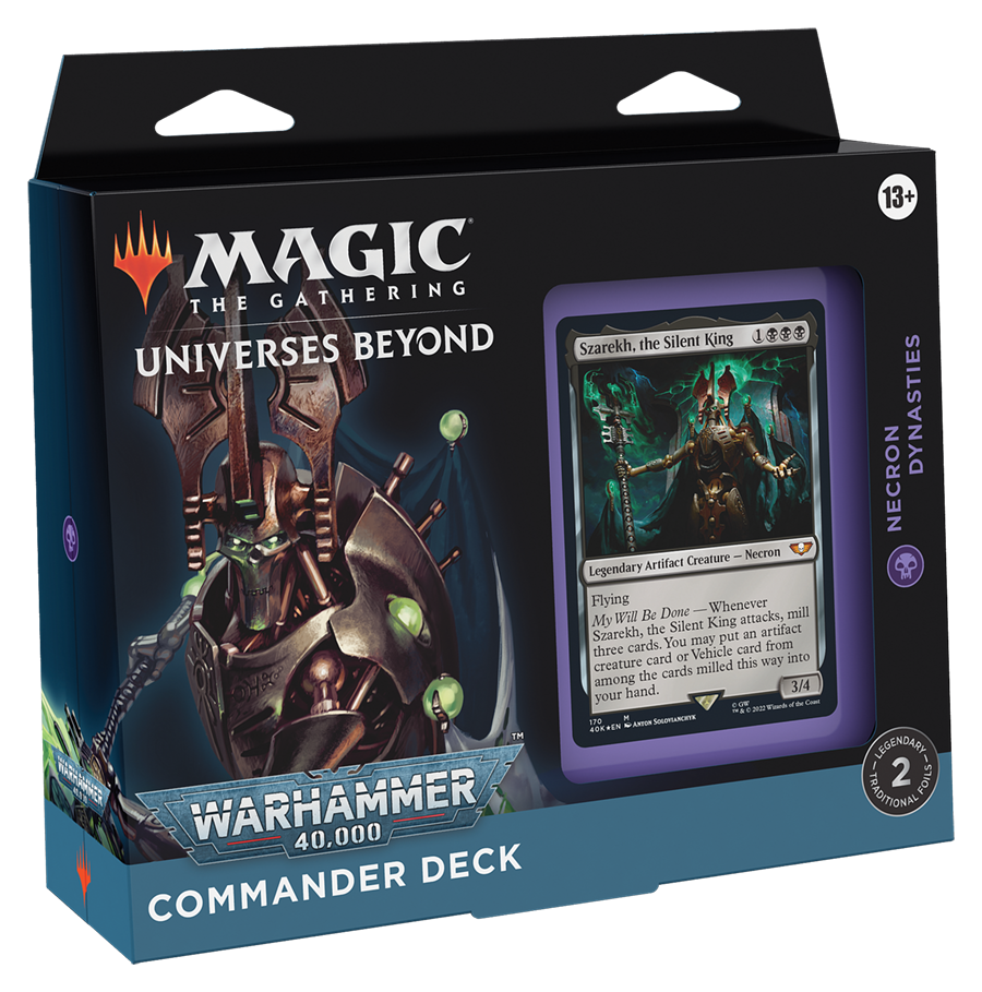 Magic Universes Beyond Warhammer 40,000 Commander Deck - Necron Dynasties