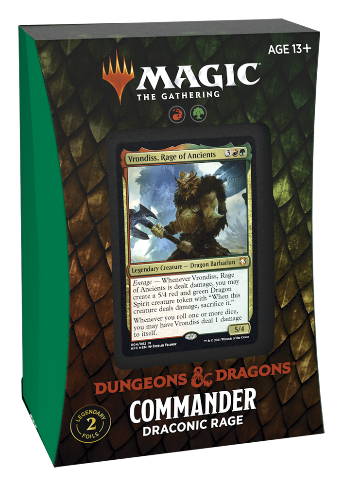 Magic: Adventures in the Forgotten Realms Commander Deck - Draconic Rage